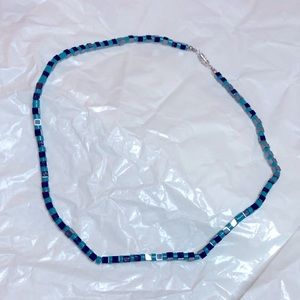 Silver and Turquoise Necklace